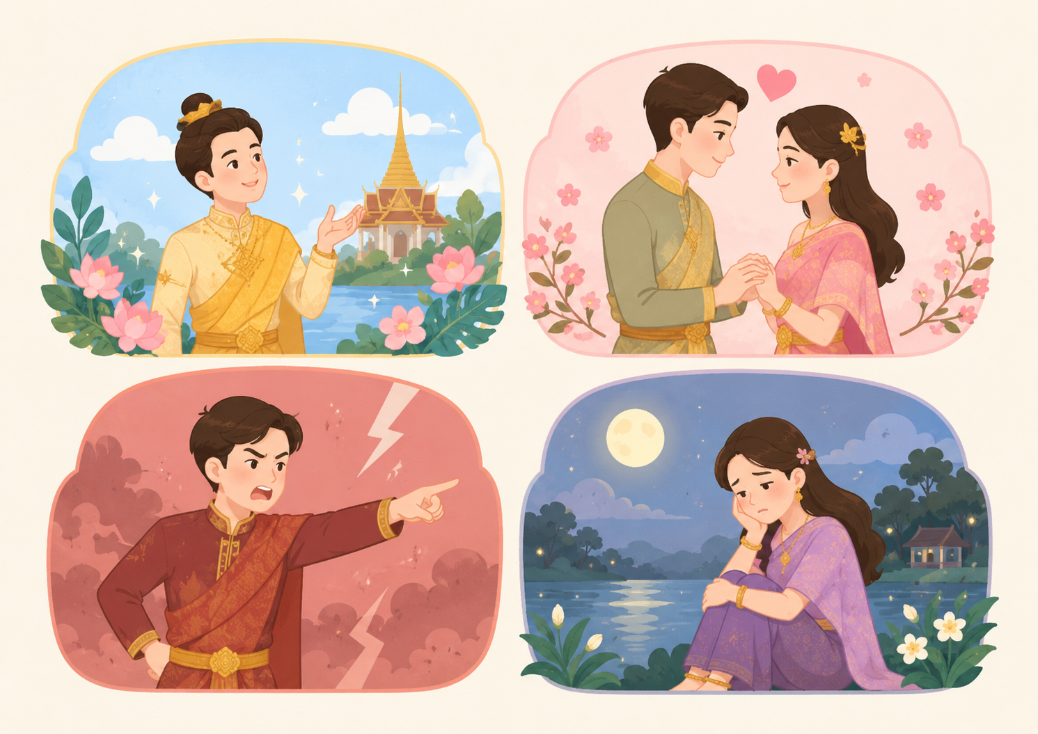 ใบความรู้ภาษาไทย เรื่อง  รสทางวรรณคดี ชั้นมัธยมศึกษาปีที่ 2